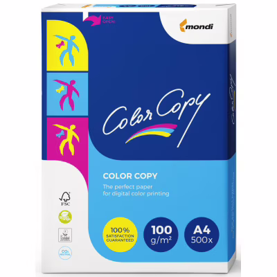 Бумага Mondi Color Copy A4, 100г, 500sh (A4.100.CC)