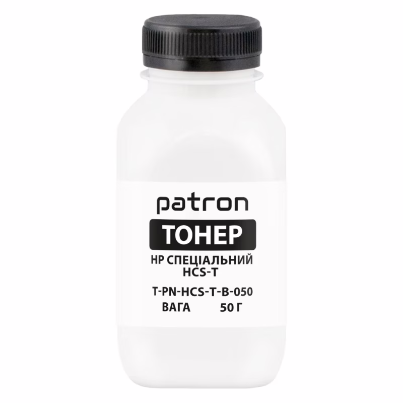 Тонер HP HCS-T, 50 г, black Patron (PN-HCS-T-B-050)