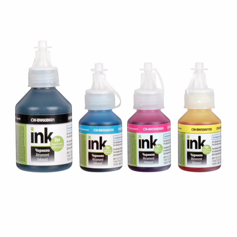 Чернила ColorWay Brother BTD60BK/BT5000, 100ml+3х50ml BK/С/M/Y (CW-BW60SET01)