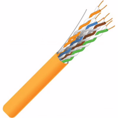 Кабель мережевий FinMark UTP 305м CAT5e 4P 24AWG LSZH Or Pull Box (259398)