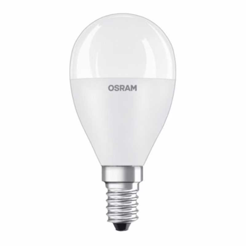 Лампочка Osram LED VALUE CL P60 6,5W/840 230V FR E14 10X1 (4058075623958)