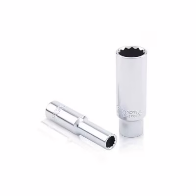 Торцевая головка Toptul длинная 1/4" 12мм 12-гранная (BAEF0812)