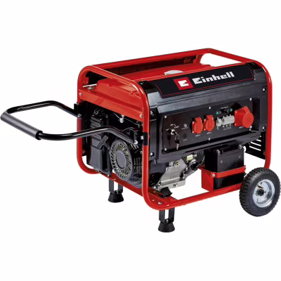 Генератор Einhell TC-PG 65/E5, 230В/380В, 3.6кВт (макс. 6.51кВт), электростарт, 25л, 83кг (4152610)