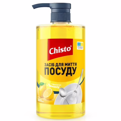Засіб для ручного миття посуду Chisto Лимон 500 мл (4820204703875)
