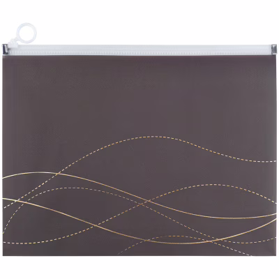 Папка на блискавці Axent zip-lock А4 Waves-4 (1497-43-A)