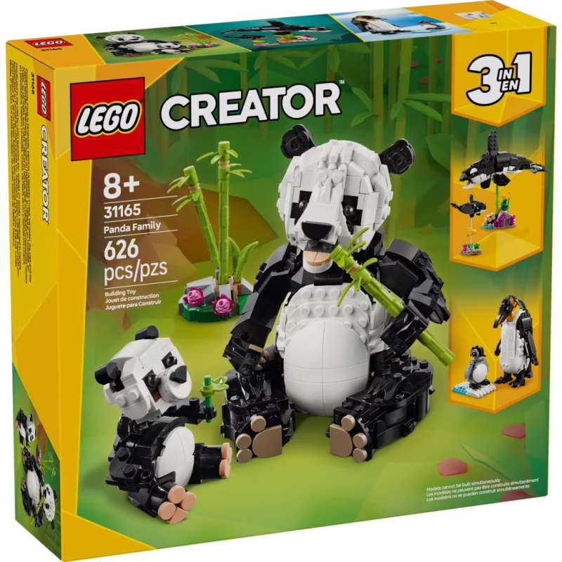 Конструктор LEGO Creator Дикие животные: пандовые (31165)