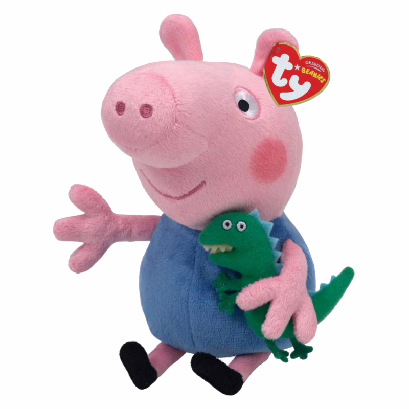 Мягкая игрушка Ty Peppa Pig Джордж 15 см (46130)