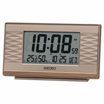 Настольные часы Seiko будильник (QHL094P)