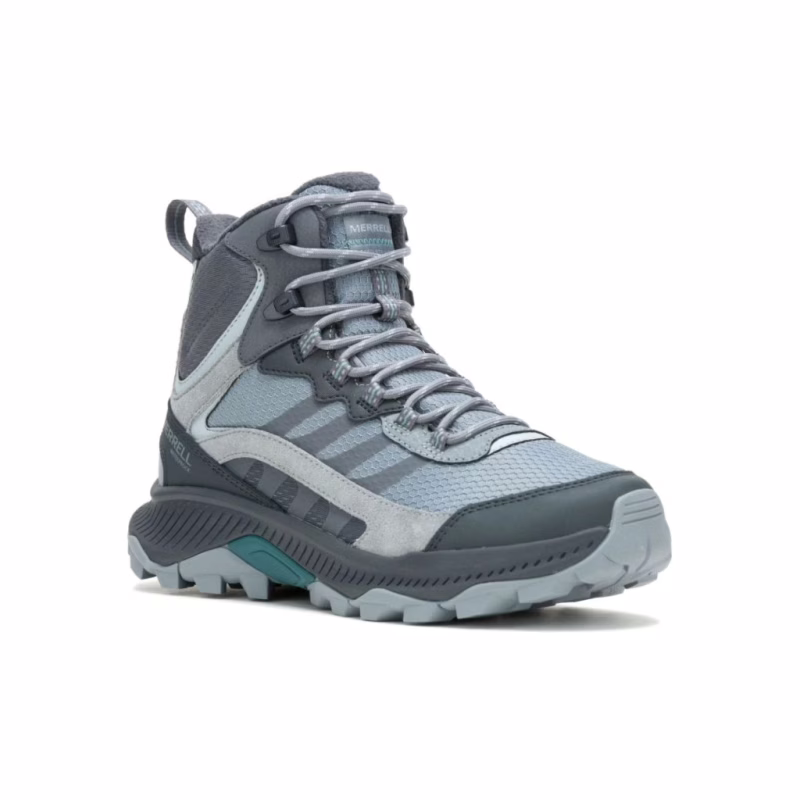 Черевики Merrell Speed Strike 2 Thermo Mid WP Wmn monument - 38.5 - сірий (036.1451)