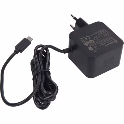 Блок питания для Микро ПК Raspberry Pi для Raspberry Pi 4 5В/3А USB-C чорный (SC0754)