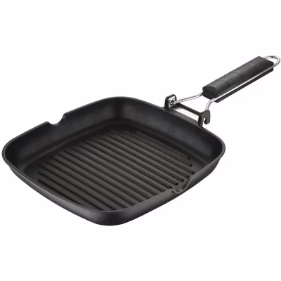 Сковорода Bergner Bbq lovers, гриль 24x24 см (BGEU-1101)