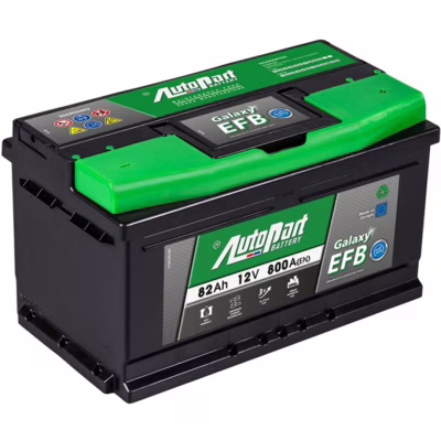Аккумулятор автомобильный AutoPart 82 Ah/12V Autopart Galaxy EFB_Start-Stop (ARL082-EFB)