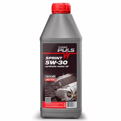 Моторное масло TURBO PULS SPRINT 5W-30, API SL/CF 0.85л (4823110406137)