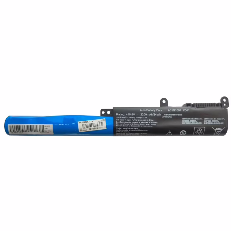Акумулятор до ноутбука Asus X541 A31N1601, 2200mAh, 3cell, 10.8V, Li-ion AlSoft (A47712)