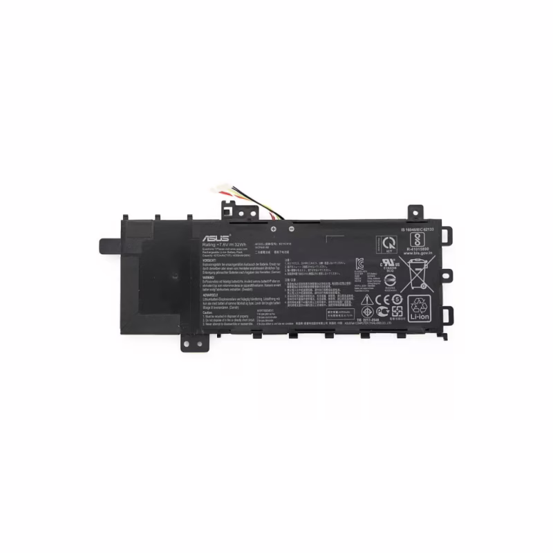 Акумулятор до ноутбука ASUS VivoBook X512 B21N1818, 4240mAh (32Wh), 2cell, 7.6V, Li-ion (A71096)