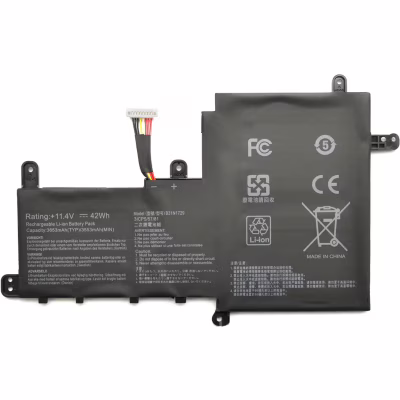Акумулятор до ноутбука Asus VivoBook S530 B31N1729, 3653mAh (42Wh), 3cell, 11.4V AlSoft (A71166)