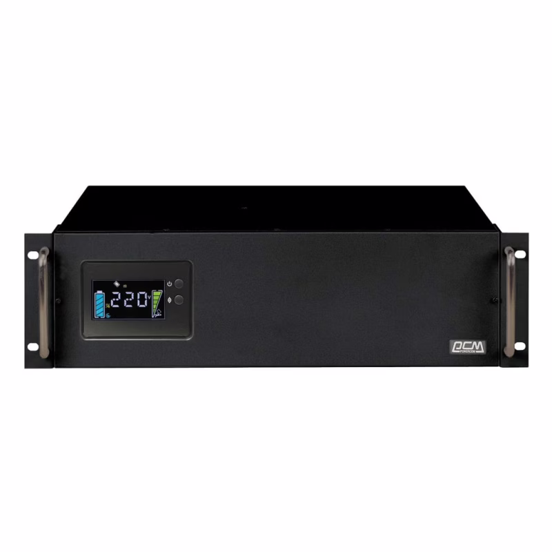 Источник бесперебойного питания Powercom KIN-2200AP RM LCD