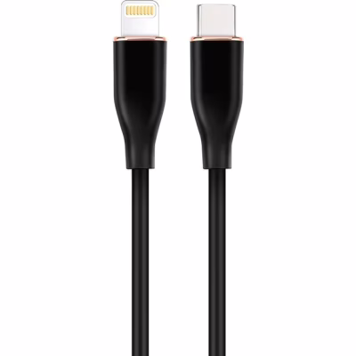 Дата кабель USB 2.0 AM to Lightning 1.5m 2.25A Cablexpert (CC-USB2S-CM8PM-1.5M-BK)