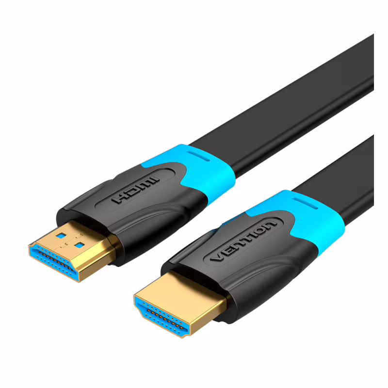 Кабель мультимедийный HDMI M to HDMI M 1.5m black Vention (AAKBG)