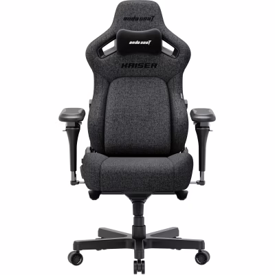 Кресло игровое Anda Seat Kaiser 4 V2 Fabric Size XL Dark Gray (AD12YDDC-XLL-20-GB-CF-03)