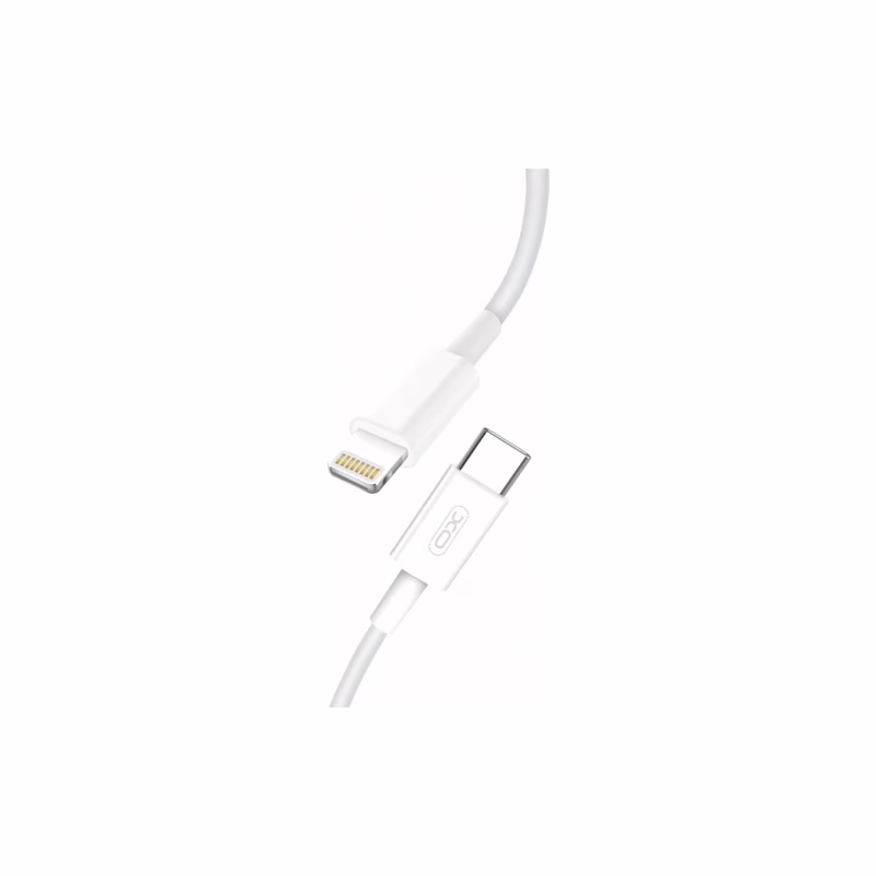 Дата кабель USB-С to Lightning 1.0m PD18W NB113 white XO (6920680863846)