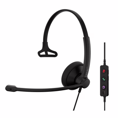 Наушники Epos Impact 100 MS Mono USB-C+A Black (1001419)