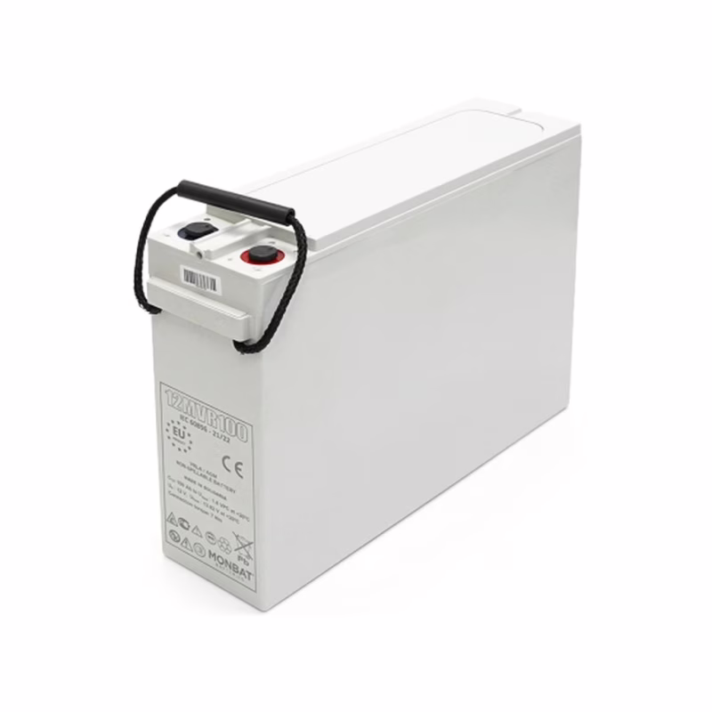 Батарея до ДБЖ MONBAT 12V-100Ah, AGM FRONT TERMINAL (12MVR100Gr)