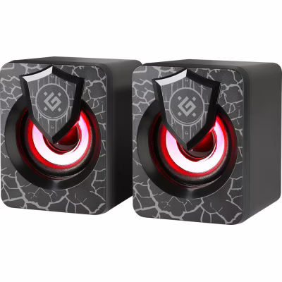 Акустическая система Defender Onyx Led USB Black (65038)