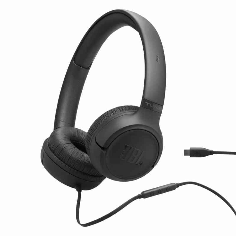 Навушники JBL Tune 530C USB-C Black (JBLT530CBLK)