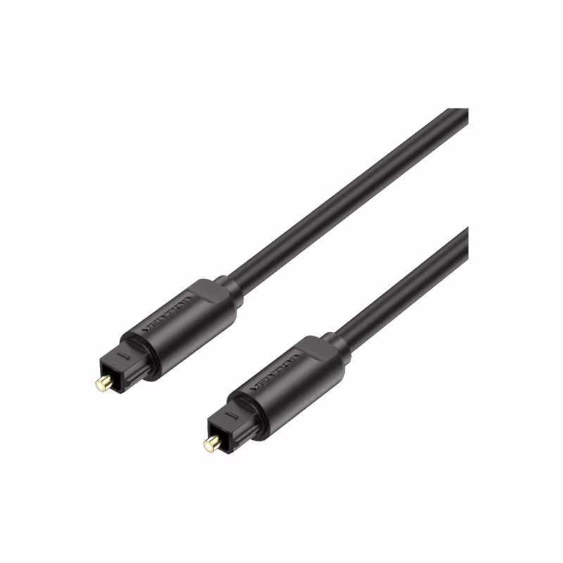 Кабель мультимедійний Optical Toslink 1.0m black Vention (BAEBF)