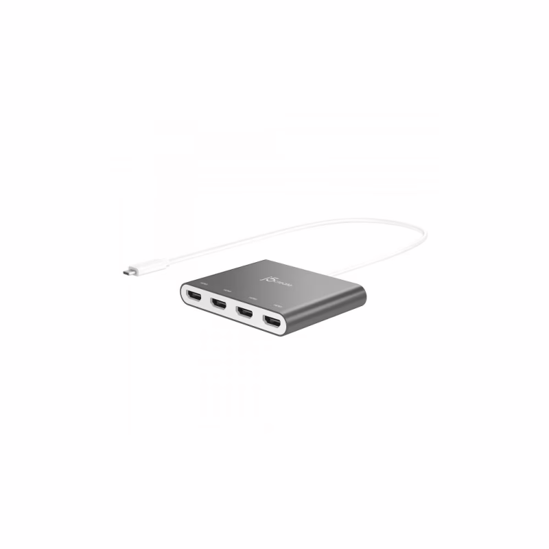 Адаптер USB-C to 4xHDMI F quad display J5create (JCA366-N)