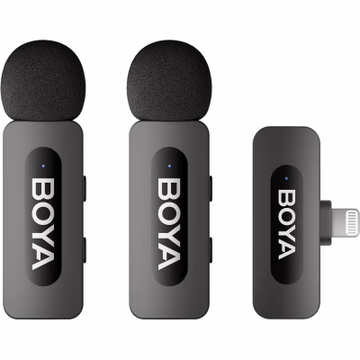 Мікрофон Boya BY-V2 Lightning Black (BY-V2)