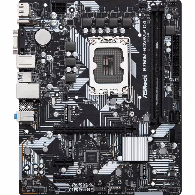Материнська плата ASRock B760M-HDV/M.2 D4