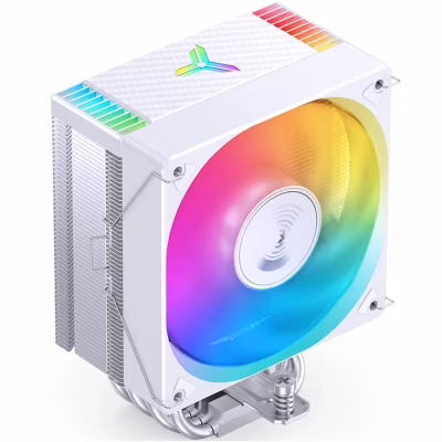 Кулер для процессора JONSBO Процесорний кулер JONSBO CR-1000 MAX ARGB White (120mm/4pin/1500RPM/32Dba/6 тепл (CR-1000 MAX ARGB White)