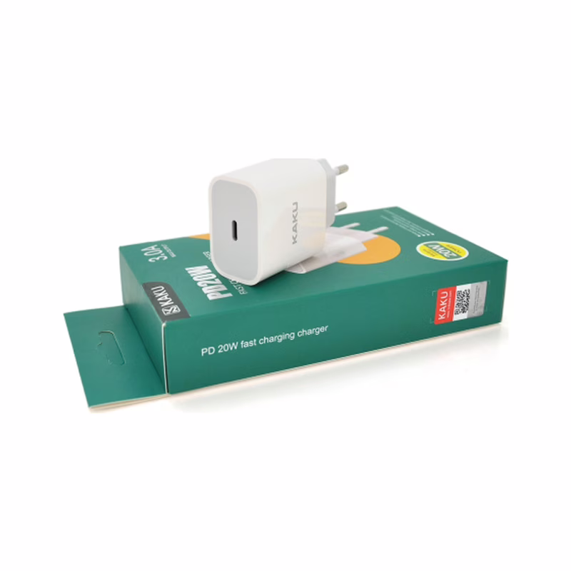 Зарядное устройство KAKUSIGA USB-C PD20W white (KSC-500 HELI)