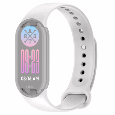 Ремешок для фитнес браслета Armorstandart для Xiaomi Smart Band 10/9/8 White (ARM86916)