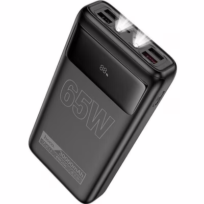 Батарея універсальна HOCO 30000mAh Apollo PD/65W QC/3.0 Black (DB81 / 714720)