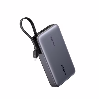 Батарея універсальна Ugreen 20000mAh 145W with Built-in Cable (PB551 55992B)