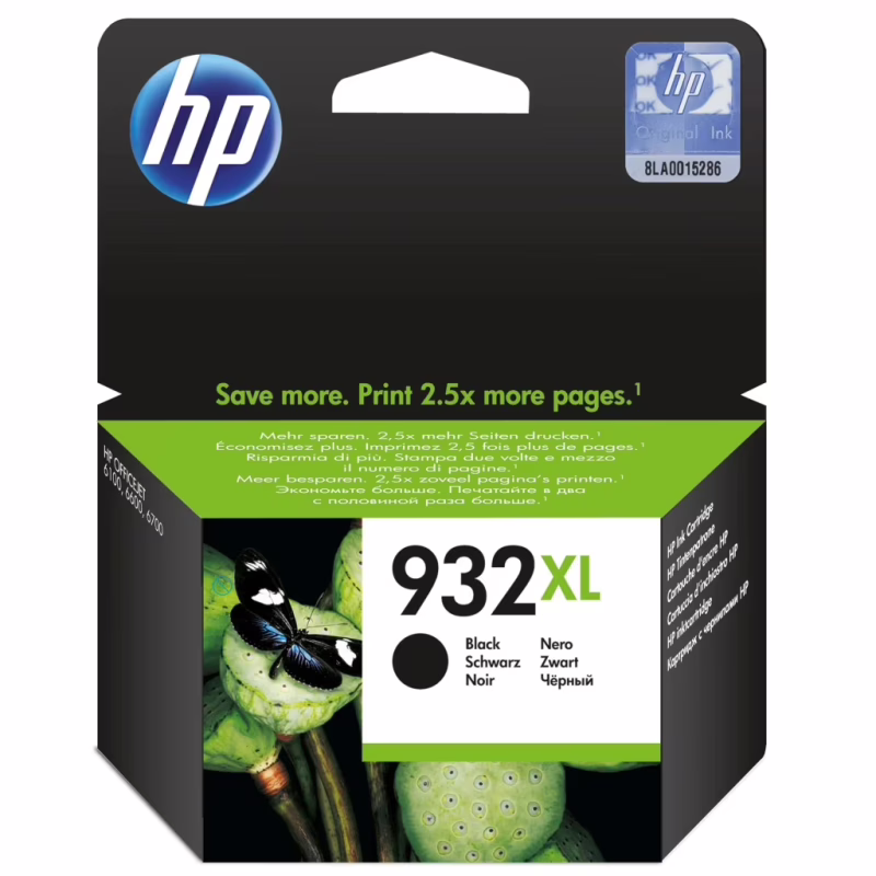 Картридж HP DJ No.932XL OJ 6700 Premium Black (CN053AE)