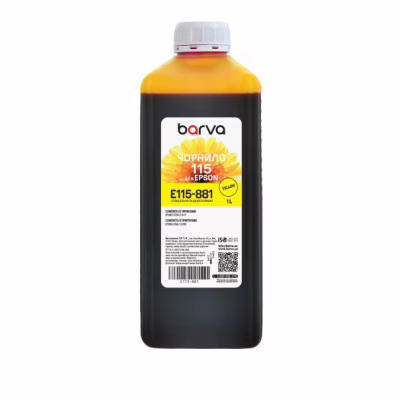 Чорнило Barva Epson 115 1л, Y (E115-881)