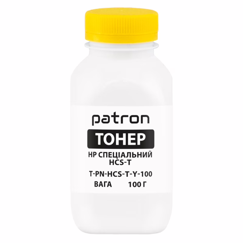 Тонер HP HCS-T, 100 г, yellow Patron (PN-HCS-T-Y-100)