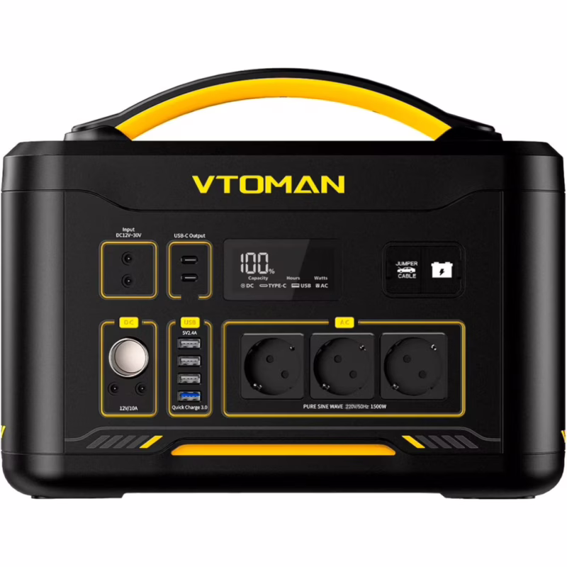 Зарядна станція Vtoman Jump 1500X PB-22 1500W 828Wh (Jump 1500X)