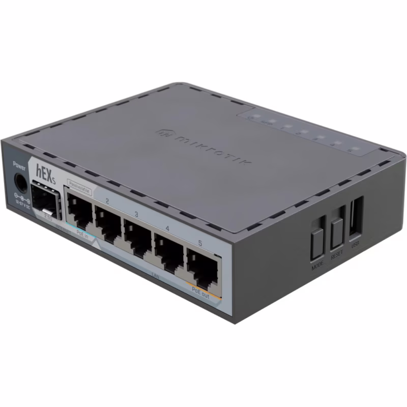 Маршрутизатор Mikrotik hEX S 2025 (E60IUGS)