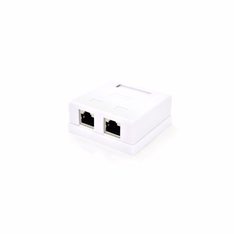 Комп'ютерна розетка RJ45x2 FTP, 8P8C, cat.5 Ritar (StR-FTP/8P8CRJ45-2 / 01994)