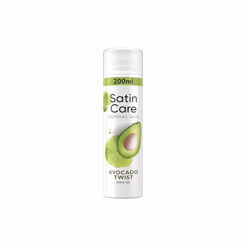 Гель для гоління Satin Care Avocado Twist 200 мл (7702018968855)