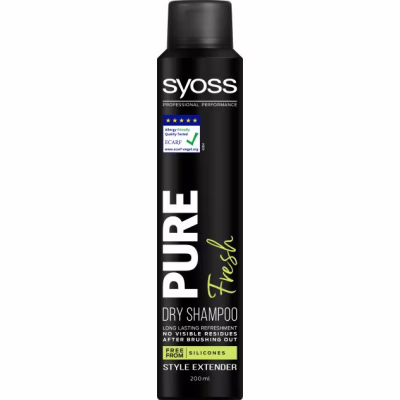 Сухой шампунь Syoss Pure Fresh 200 мл (9000101231502)