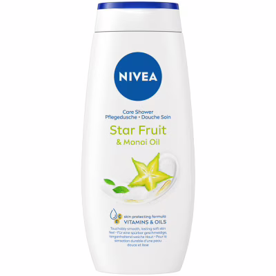 Гель для душа Nivea Крем и карамболь с маслом монои 250 мл (4005808166022/4005900308740/4006000004877)