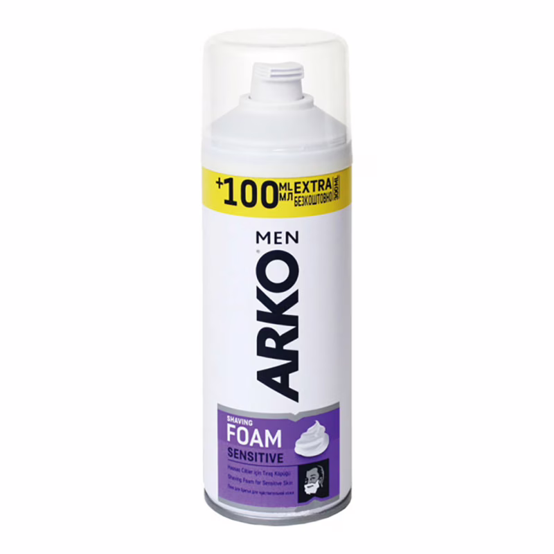 Пена для бритья ARKO Sensitive 300 мл (8690506346584)