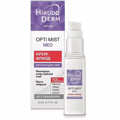 Крем для кожи вокруг глаз Біокон Hirudo Derm Anti Age Opti Mist Neo Для контуров глаз 22 мл (4820008319128)