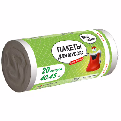 Пакеты для мусора Ваш бюджет 20 л 40 шт. (4820012344185)